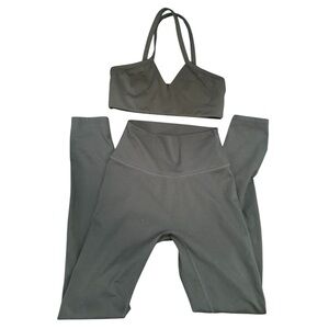 CSB Crop Top and Leggings Set Alpine Green